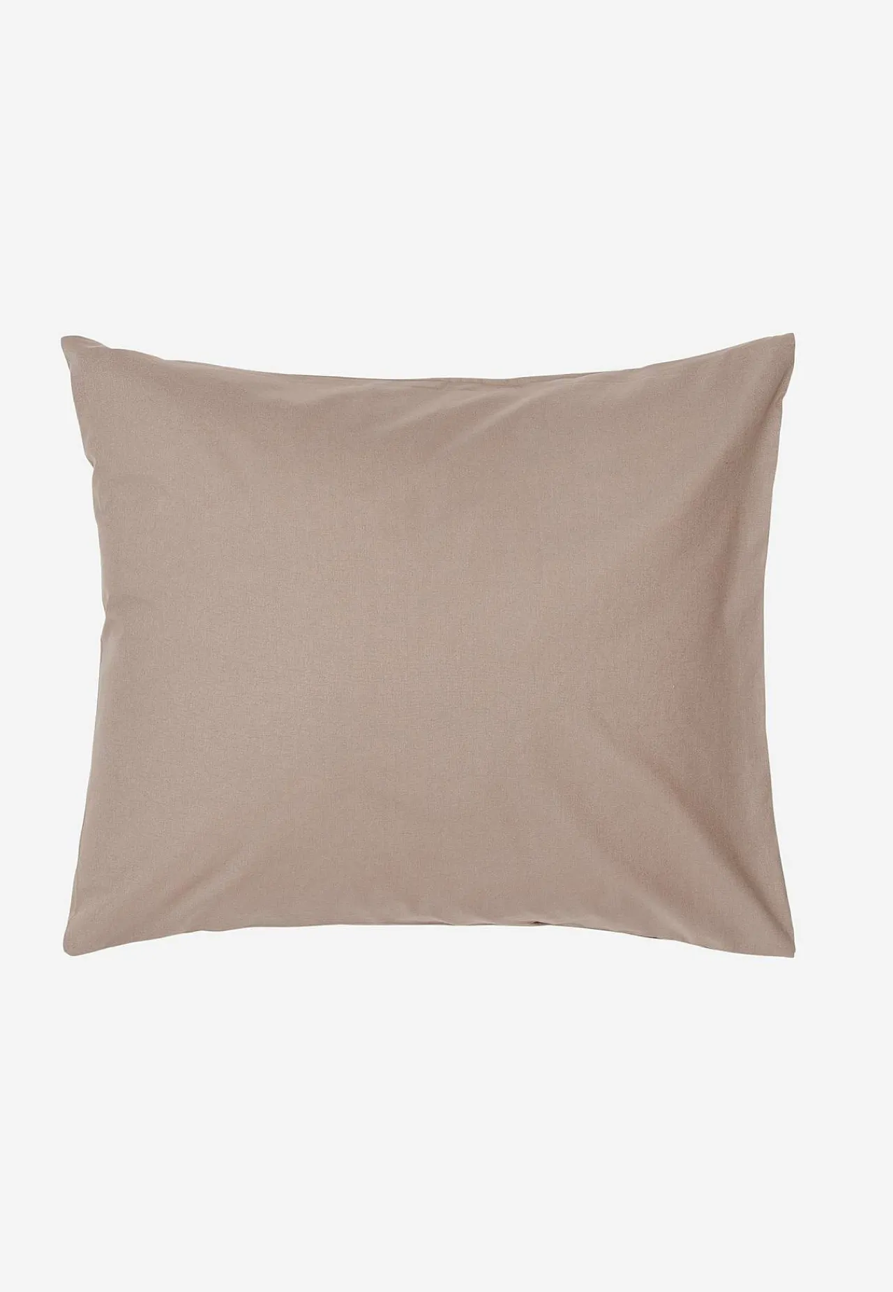 Pudebetræk|Flerpak-Borganäs Ensfarvet pudebetræk 50x60 cm 50x60 cm 2-pack Nougat