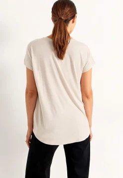 Toppe-Cellbes of Sweden Festtop med pailleter Lys beige
