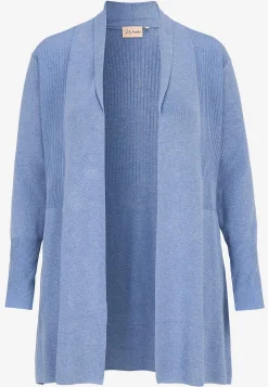 Cardiganer|Cardiganer-Wasabiconcept Fintstrikket cardigan Lyseblå