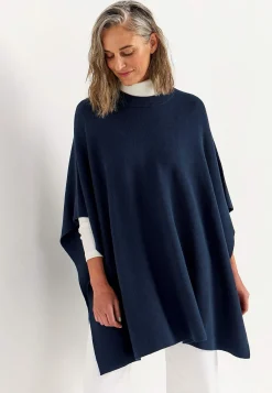 Trøjer|Striktrøjer-Cellbes of Sweden Fintstrikket poncho | Cellbes
