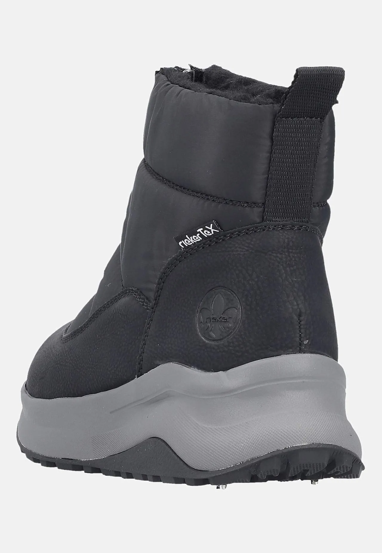 Boots|Vintersko-Rieker Foret ankelstøvle med crampons | Cellbes
