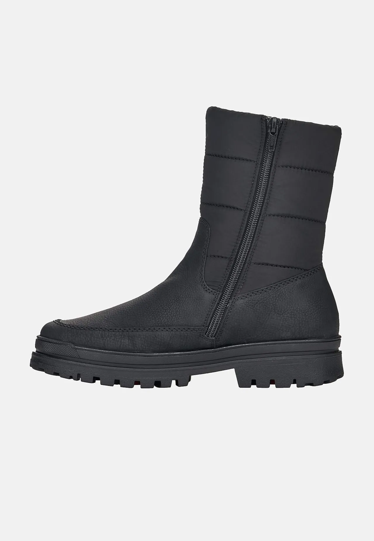 Boots|Vintersko- Foret ankelstøvle med udtrækkelige crampons Sort