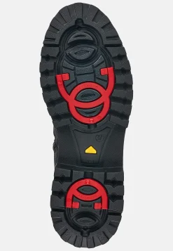 Boots|Vintersko- Foret ankelstøvle med udtrækkelige crampons Sort