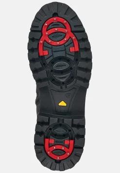 Boots|Vintersko- Foret ankelstøvle med udtrækkelige crampons Sort