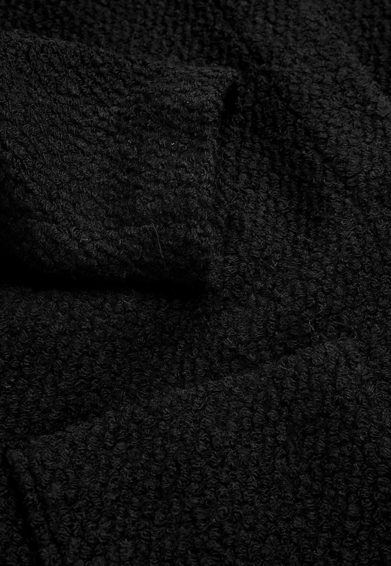 Frakker-Cellbes of Sweden Frakke i uldmiks Sort