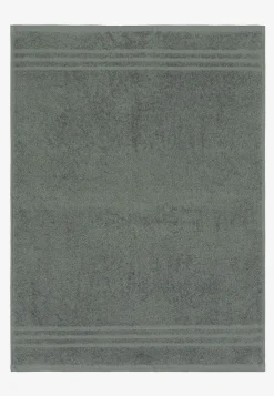 Håndklæder-Borganäs Frottéhåndklæde 50x70 cm Mørkegrøn