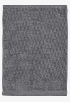 Håndklæder-Borganäs Frottéhåndklæde 50x70 cm Gråblå