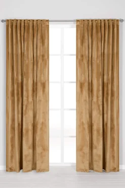 Gardinlængder|Fløjlsgardiner-Cellbes of Sweden Gardinlængde fløjl 2-pack Beige