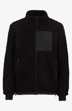 Jakker Og Veste-Cellbes of Sweden Helforet jakke i teddymateriale Sort