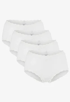 Undertøj|Flerpak Undertøj- Hipstertrusse med blonde 4-pack Hvid