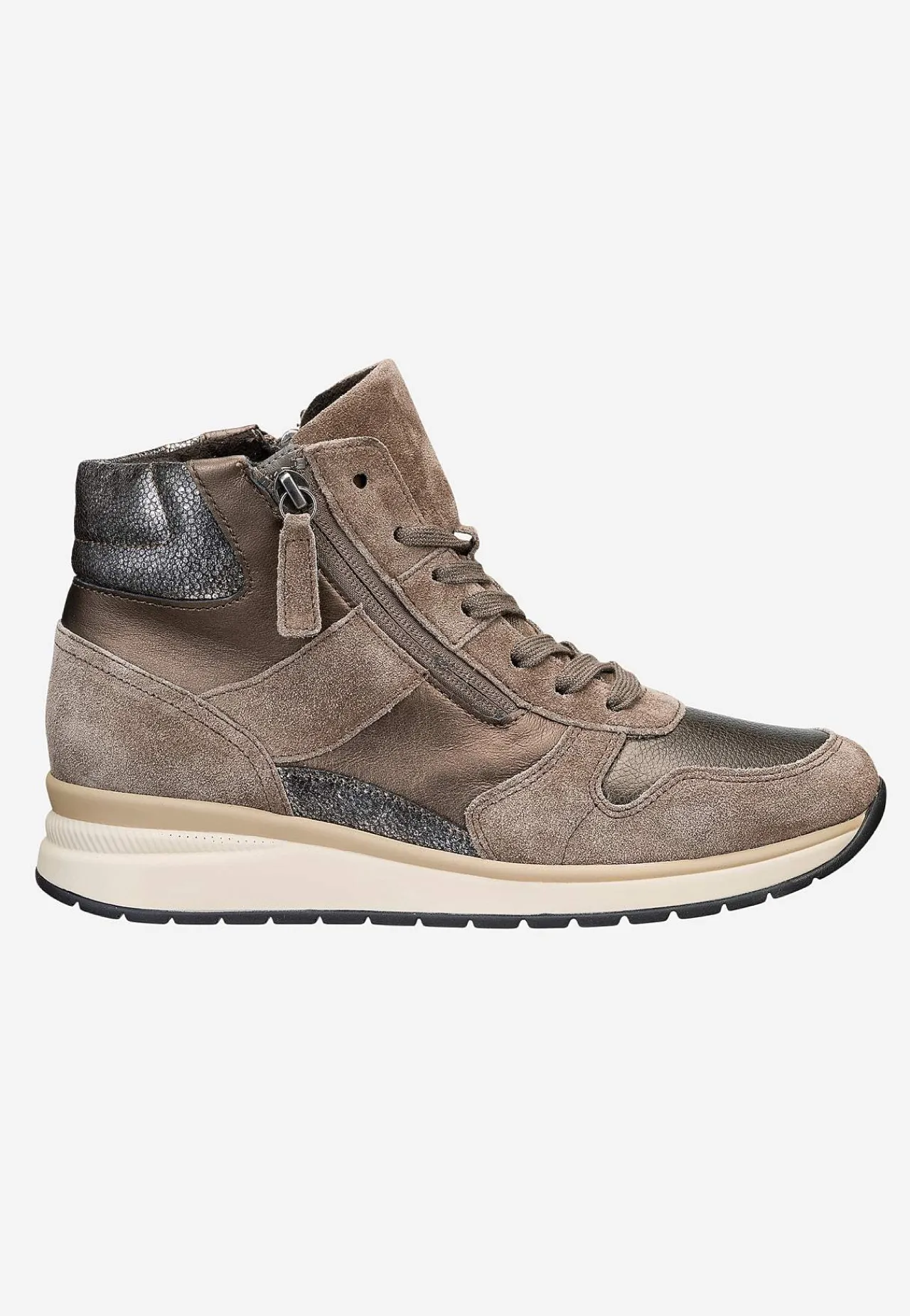 Sneakers|Bred Læst- Høje sneakers Hallux valgus Brun