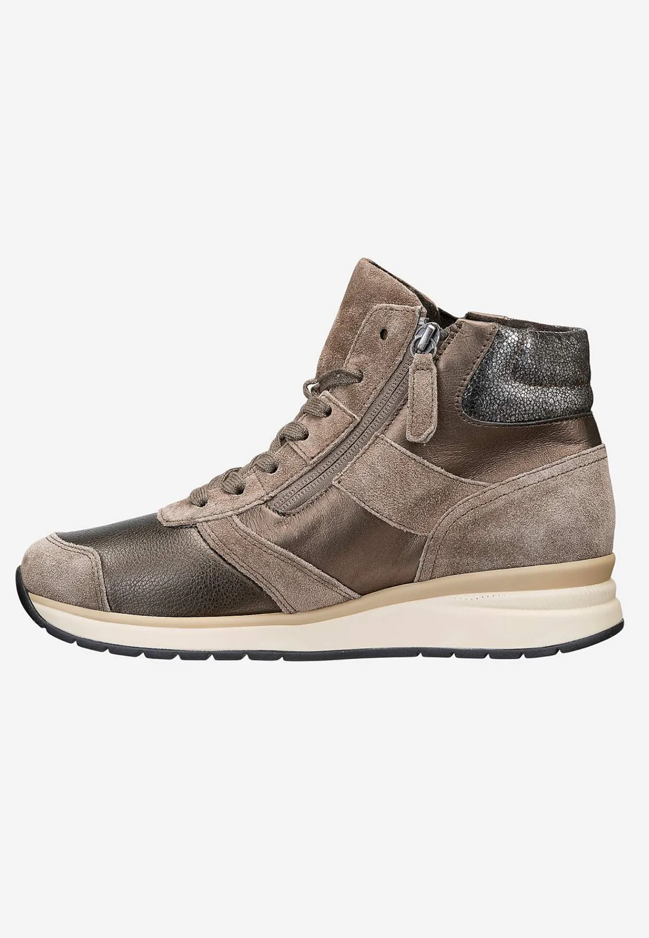 Sneakers|Bred Læst- Høje sneakers Hallux valgus Brun