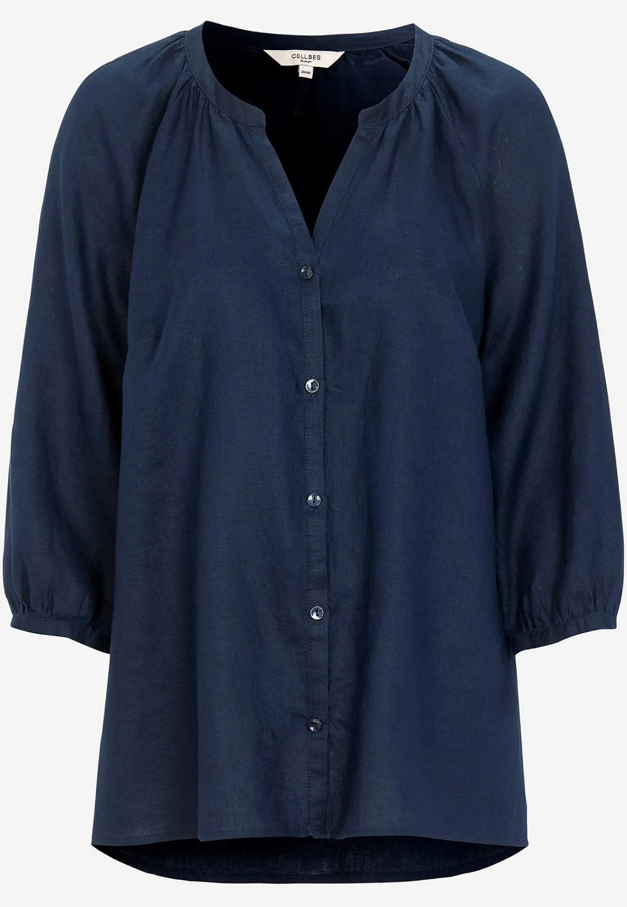 Premium|Premium-Cellbes of Sweden Hørbluse Premium Marine