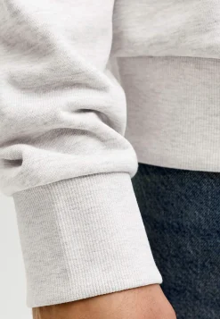 Trøjer-JACK & JONES Hættetrøje med tryk Hvid