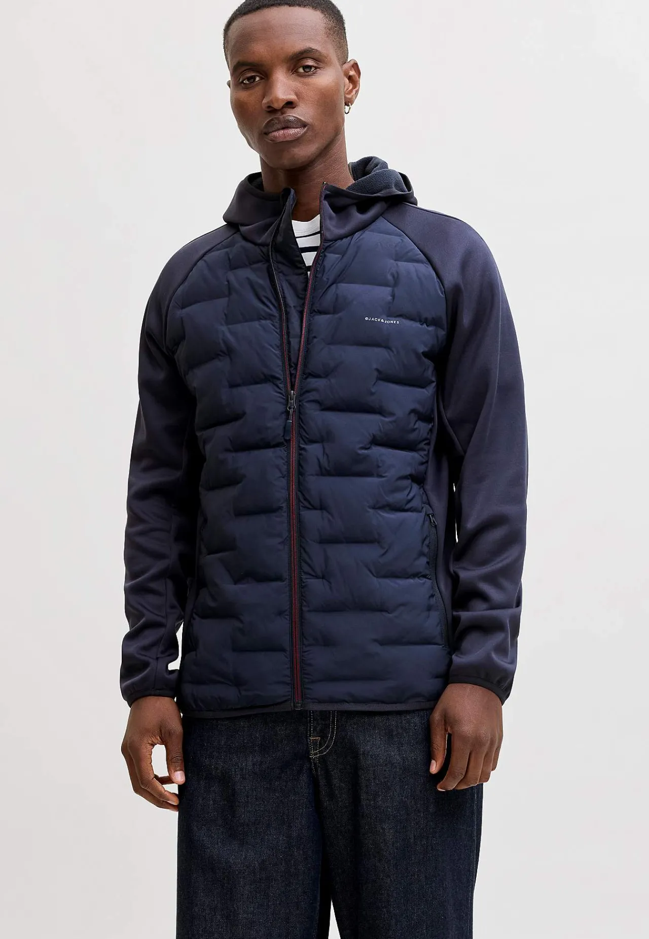 Jakker Og Veste-JACK & JONES Hybridjakke med hætte | Cellbes