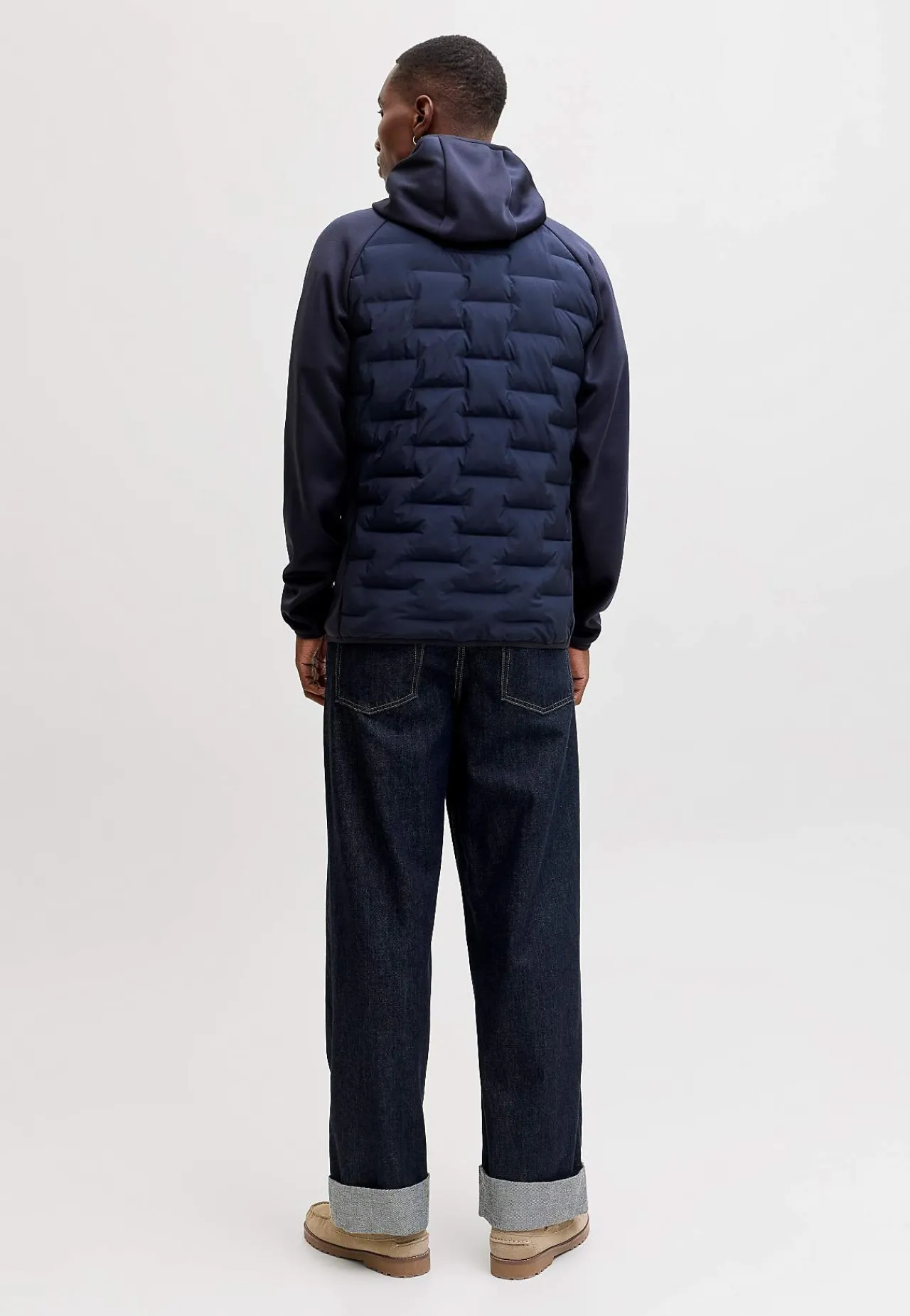 Jakker Og Veste-JACK & JONES Hybridjakke med hætte | Cellbes