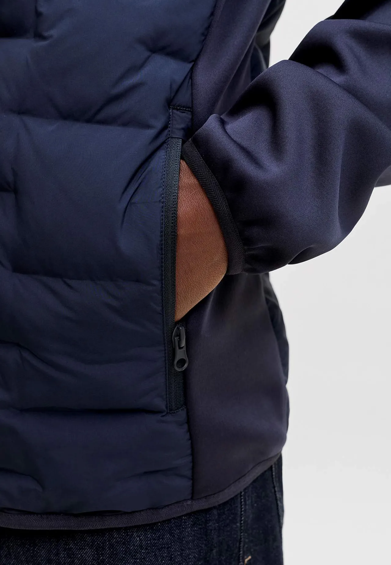 Jakker Og Veste-JACK & JONES Hybridjakke med hætte | Cellbes