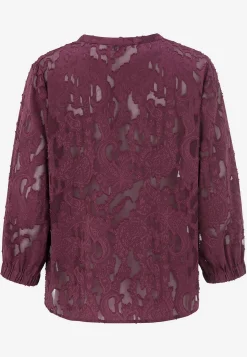 Bluser-Cellbes of Sweden Jacquardvævet, næsten gennemsigtig bluse | Cellbes
