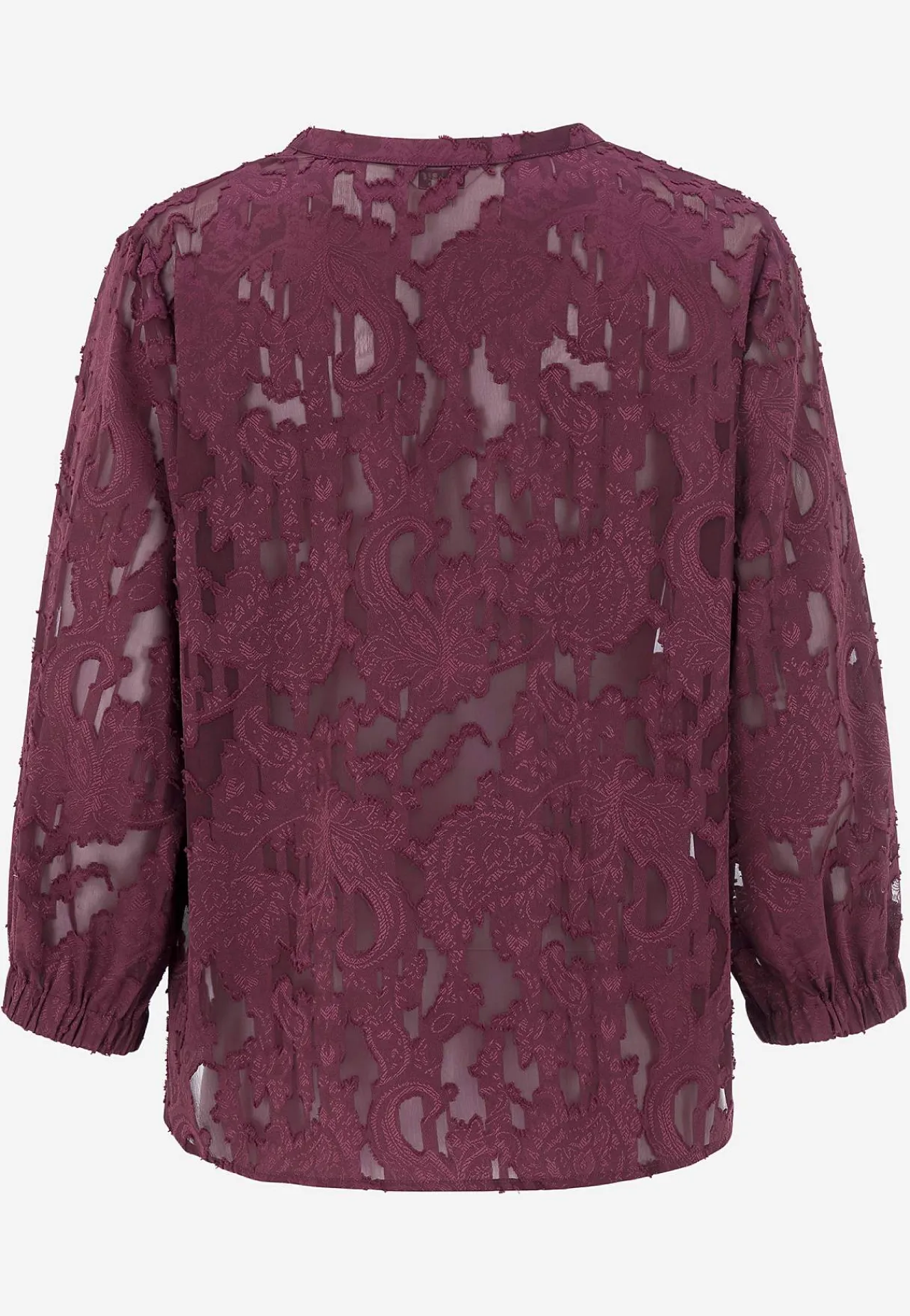 Bluser-Cellbes of Sweden Jacquardvævet, næsten gennemsigtig bluse | Cellbes