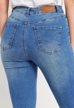 Høj Talje|Flere Længder-Cellbes of Sweden Jeans i denim med superstræk Ella | Cellbes