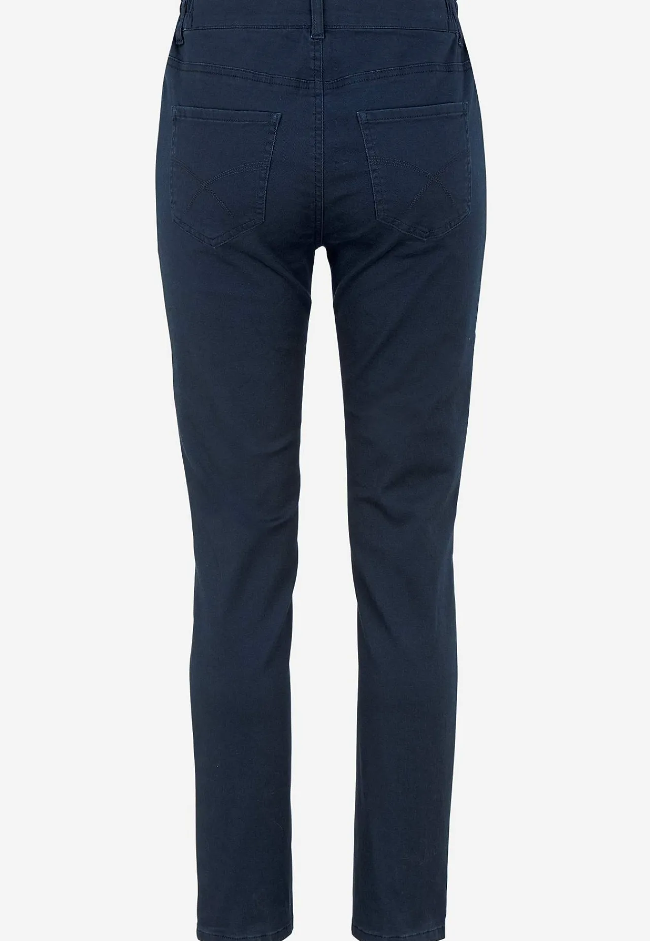 Lige Bukser|Bukser Og Leggings-Cellbes of Sweden Jeans med elastisk talje Marine