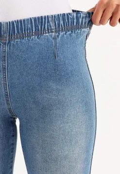 Flere Længder|Straight Fit-Cellbes of Sweden Jegging med smalt ben Lyseblå