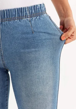 Flere Længder|Straight Fit-Cellbes of Sweden Jegging med smalt ben Lyseblå