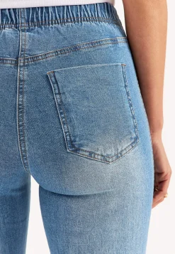 Flere Længder|Straight Fit-Cellbes of Sweden Jegging med smalt ben Lyseblå
