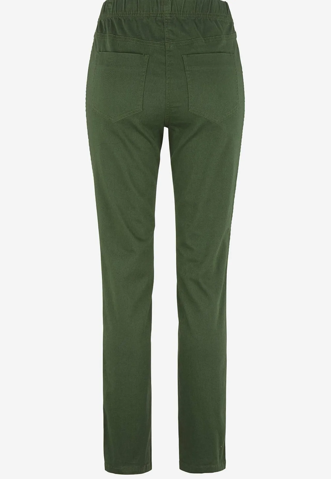 Flere Længder|Straight Fit-Cellbes of Sweden Jegging med smalt ben Kakigrøn