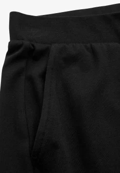 Forårsbukser|Culottes-Cellbes of Sweden Jerseybukser i blød bomulds- og modalblanding Sort / Ensfarvet