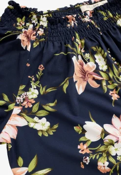 Festkjoler|Festkjoler- Jerseykjole med et blomstermønster Marine / Blomstret