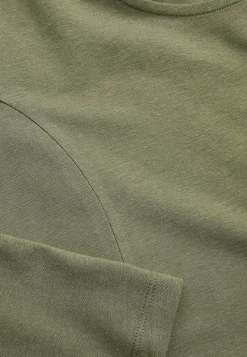 Korte Kjoler-Cellbes of Sweden Jerseykjole med lommer Kakigrøn