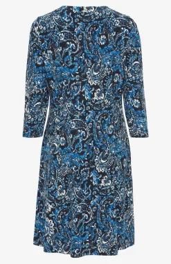 Korte Kjoler-Cellbes of Sweden Jerseykjole med lommer Blå / Paisley