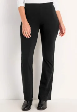 Trikobukser|Bukser Og Leggings-Cellbes of Sweden Jerseyleggings med en bootcut Sort