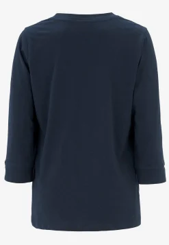Toppe|Flerpak Toppe- Jerseytop i økologisk bomuld 2-pack Hvid + Marine