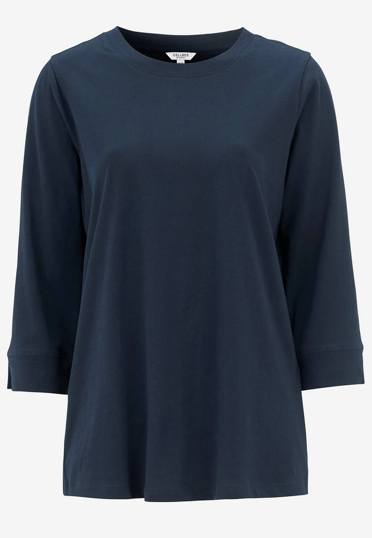 Toppe|Flerpak Toppe- Jerseytop i økologisk bomuld 2-pack Hvid + Marine