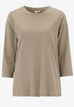 Toppe|Flerpak Toppe- Jerseytop i økologisk bomuld 2-pack Beige + Sort