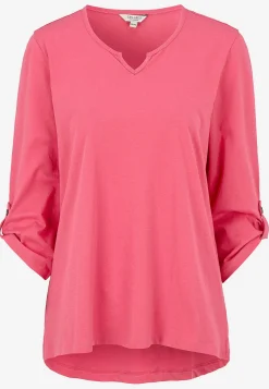Toppe-Cellbes of Sweden Jerseytop med 3/4 lange ærmer Mørk rosa