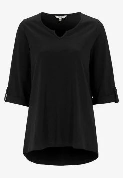 Toppe-Cellbes of Sweden Jerseytop med 3/4 lange ærmer Sort