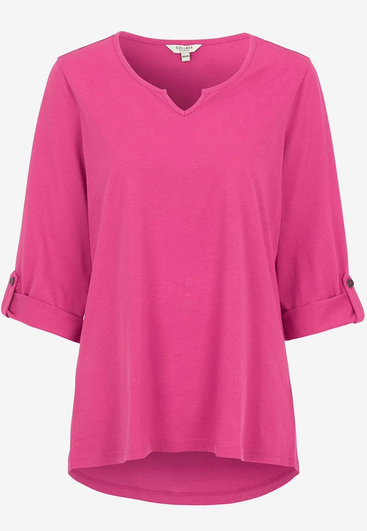 Toppe-Cellbes of Sweden Jerseytop med 3/4 lange ærmer Cerise