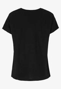 Toppe|T-Shirts-Cellbes of Sweden Jerseytop med korte ærmer Sort