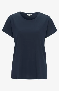 Toppe|T-Shirts-Cellbes of Sweden Jerseytop med korte ærmer Marine