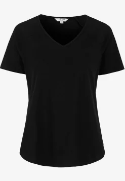 Toppe|T-Shirts- Jerseytop med raglanærme Alex 2-pack Hvid + Sort