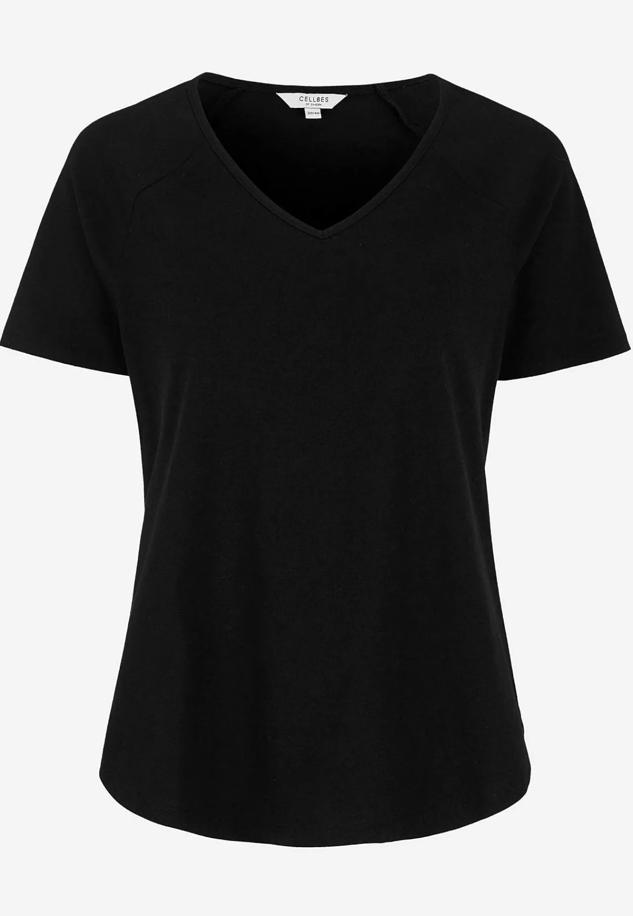 Toppe|T-Shirts- Jerseytop med raglanærme Alex 2-pack Hvid + Sort