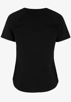 Toppe|T-Shirts- Jerseytop med raglanærme Alex 2-pack Hvid + Sort
