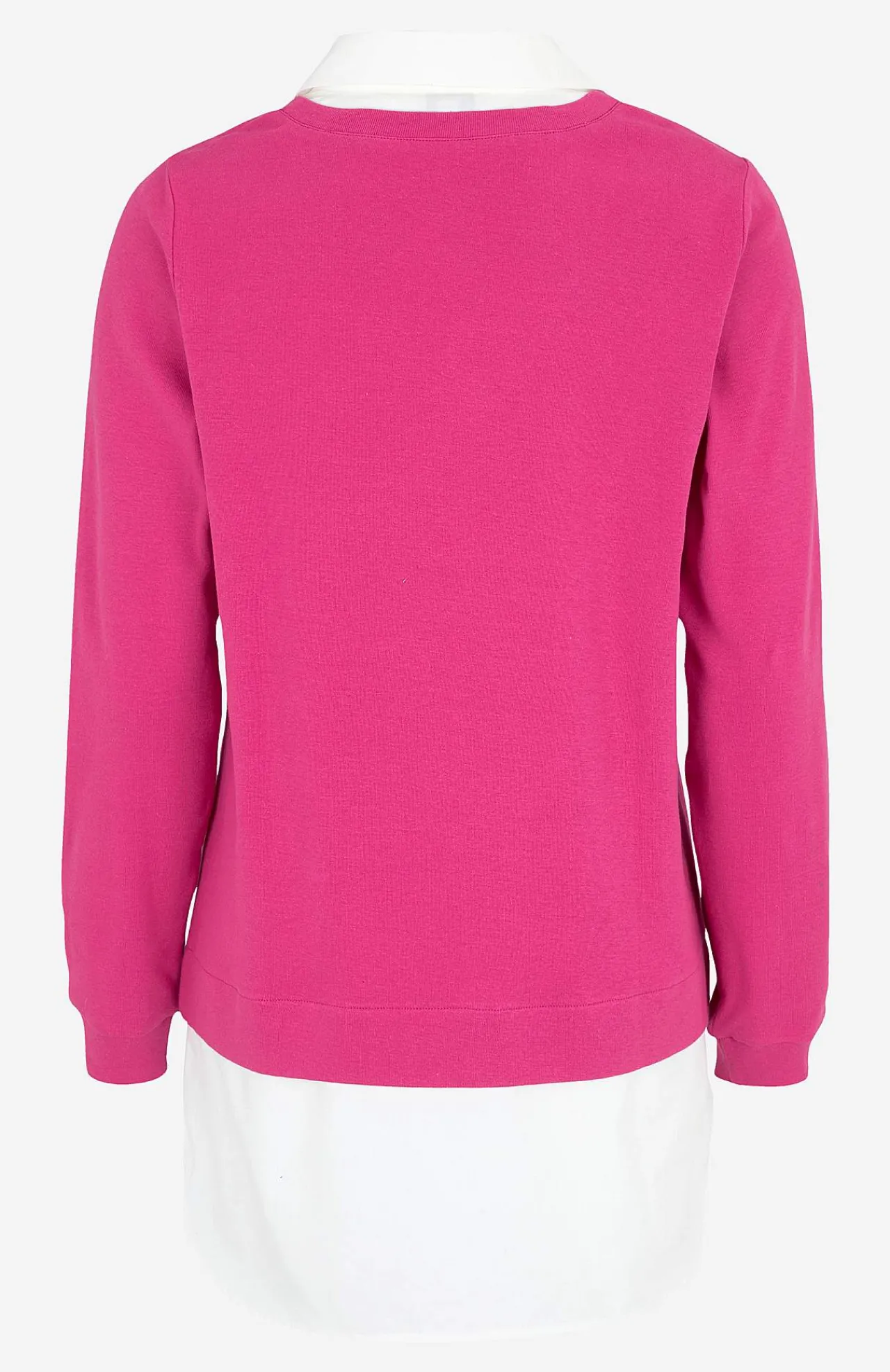 Toppe-Cellbes of Sweden Jerseytop med syet skjorte krave Cerise