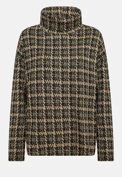 Poloskjorter|Matchende Sæt-Soyaconcept Jerseytop med turtleneck | Cellbes