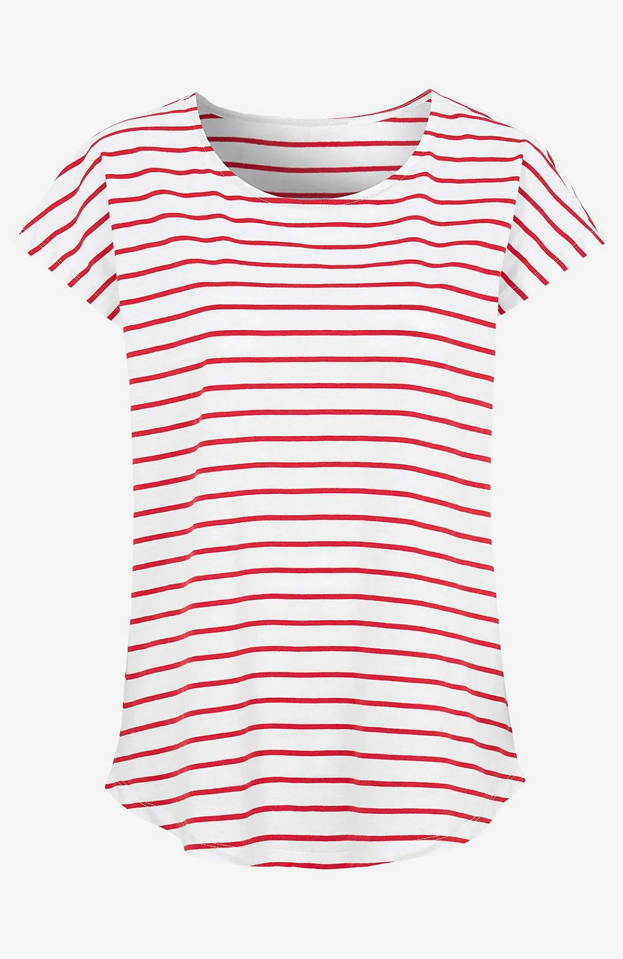 Mønstrede|Toppe-Cellbes of Sweden Jerseytoppe med korte ærmer 2-pack Rød / Stribet + Rød