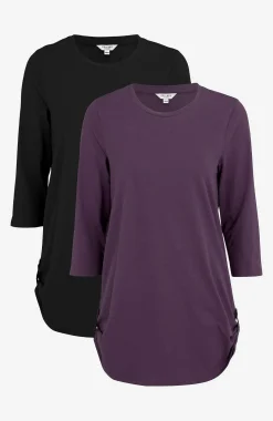 3/4 Ærmet|Toppe-Cellbes of Sweden Jerseytunika med 3/4 ærme Alexia 2-pack | Cellbes