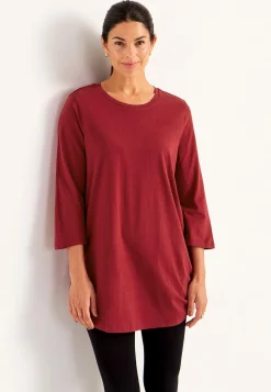 3/4 Ærmet|Toppe-Cellbes of Sweden Jerseytunika med 3/4 ærme Alexia 2-pack Vinrød + Sort